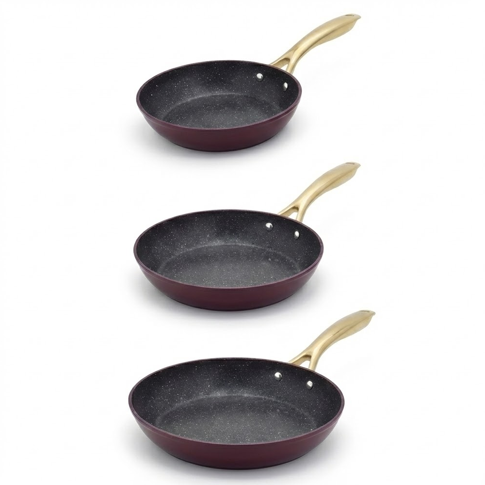 مقلاة جرانيت فاخرة غير لاصق