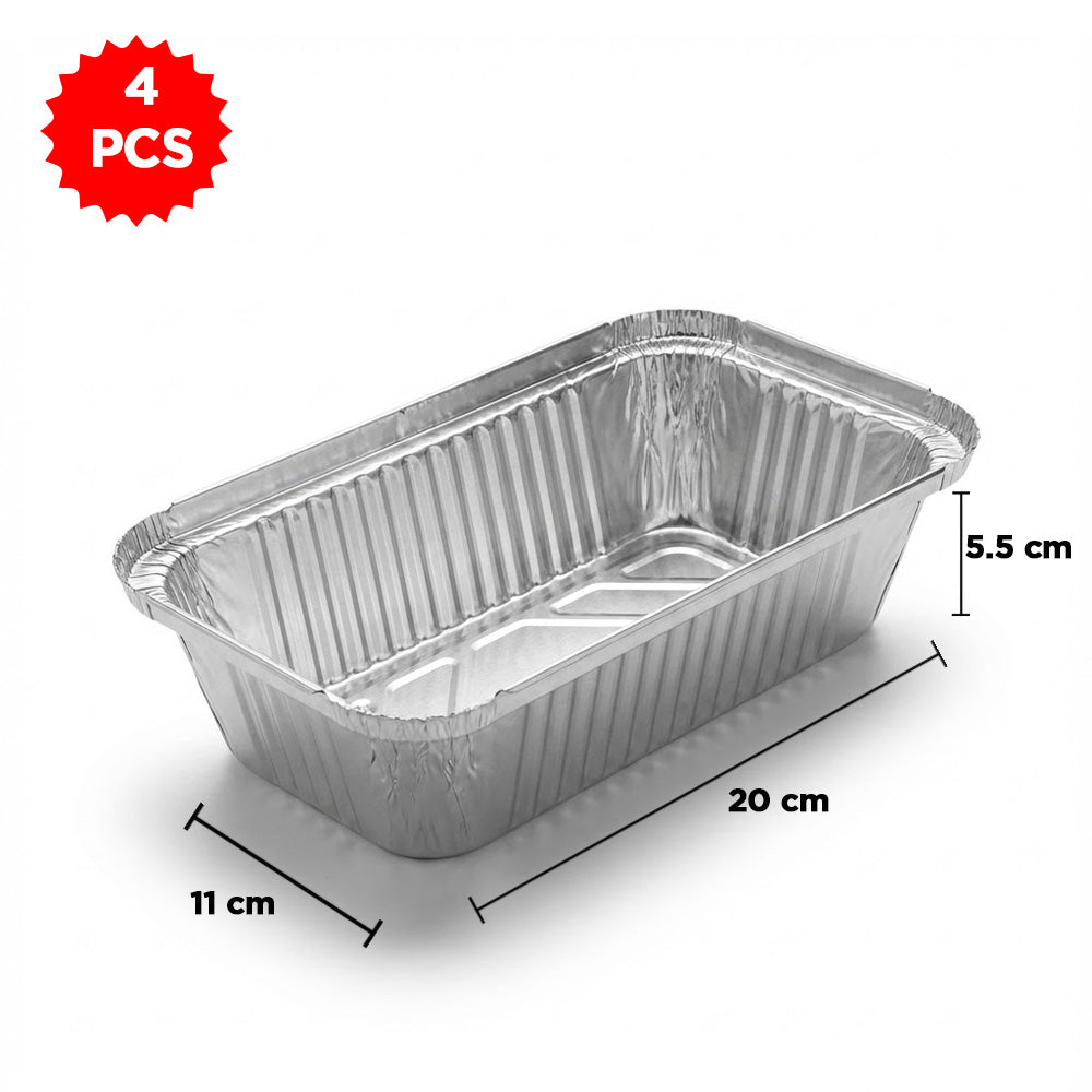 حاويات طعام من رقائق الألومنيوم