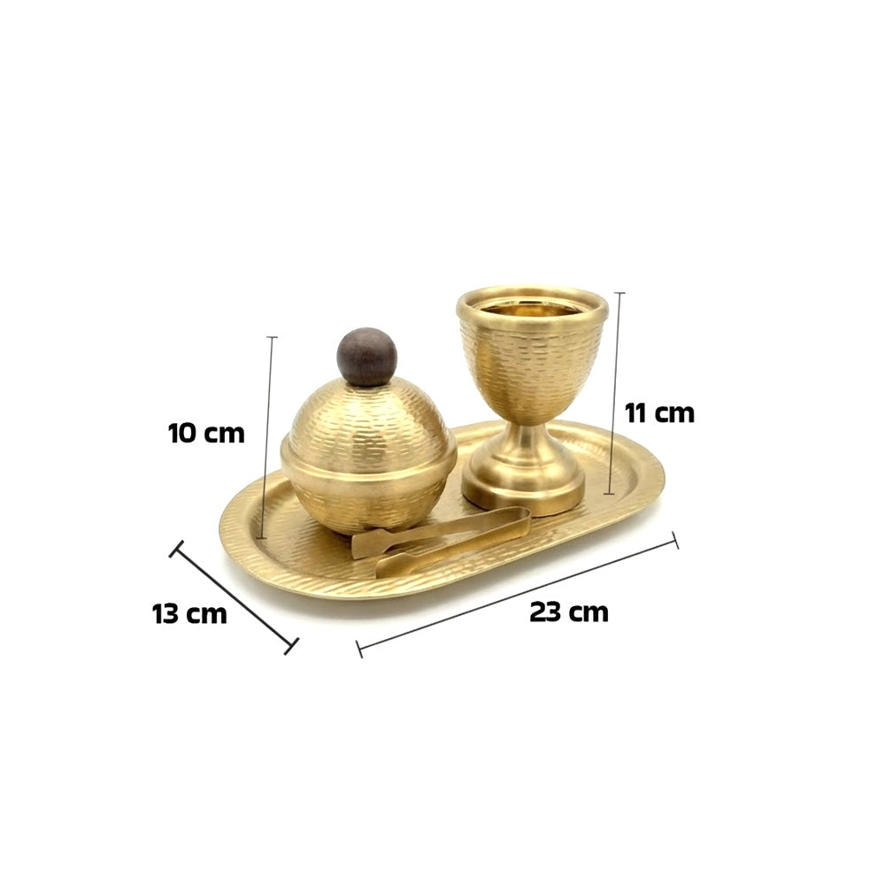 مجموعة مباخر - 4 قطع