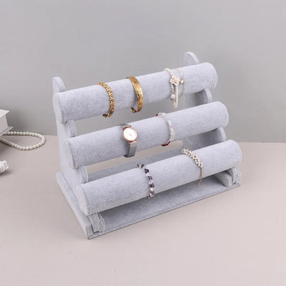 حامل تنظيم  أساور وساعات مخملي 3 طبقات