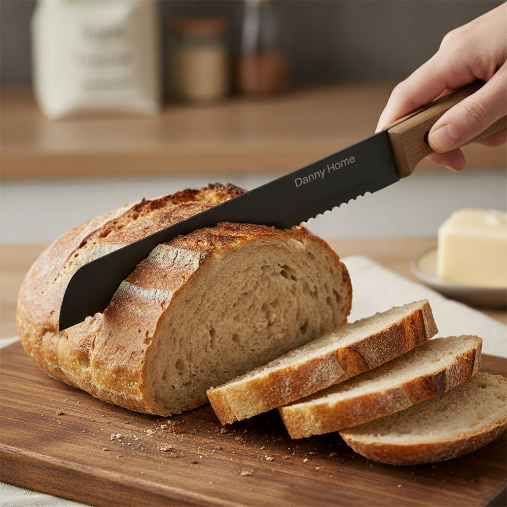 سكين خبز من الفولاذ المقاوم للصدأ