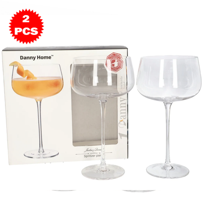 طقم كؤوس زجاجية فاخرة