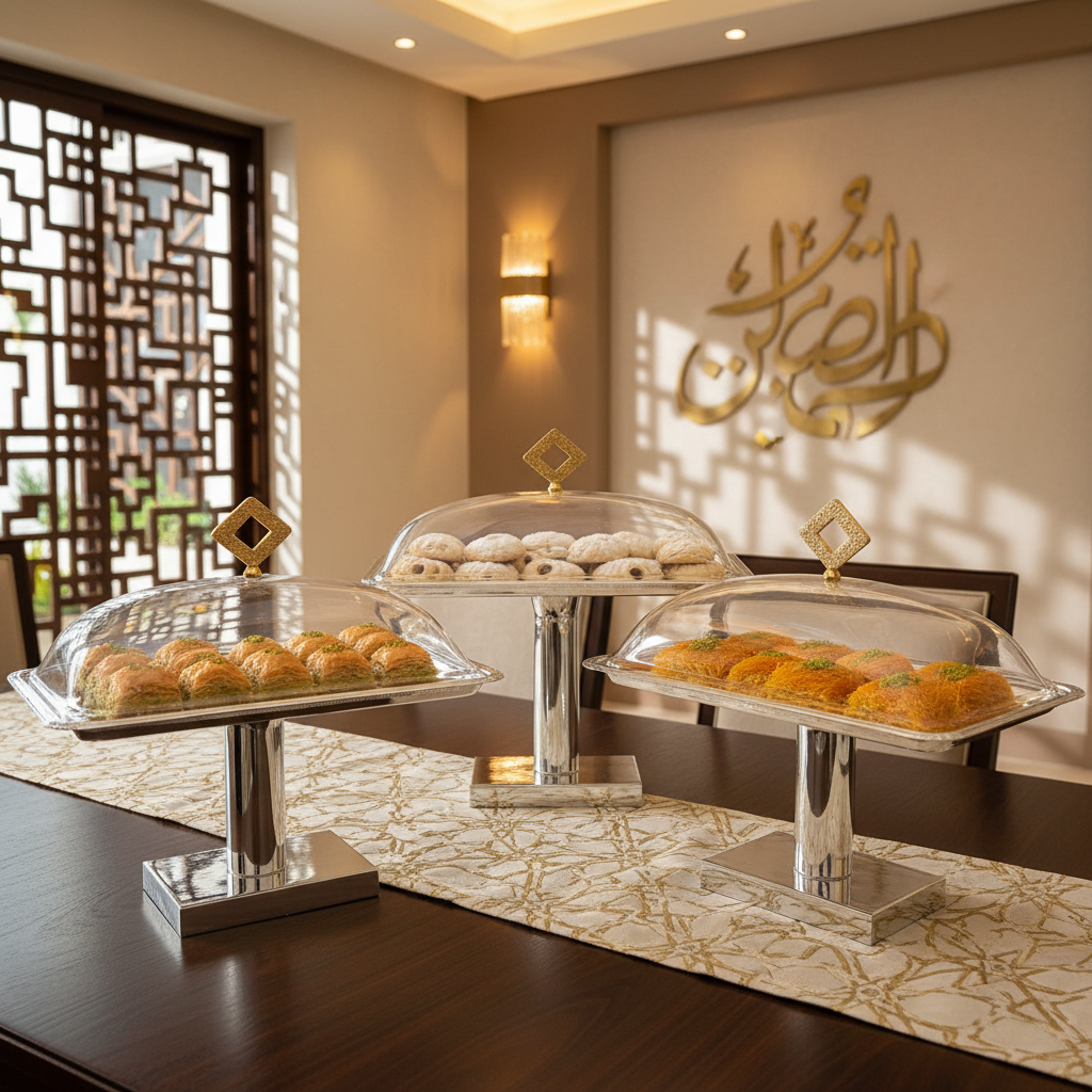 ماعون تقديم حلويات Alkuwaity Al Awal الكويتي الأول