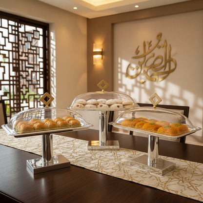 ماعون تقديم حلويات Alkuwaity Al Awal الكويتي الأول