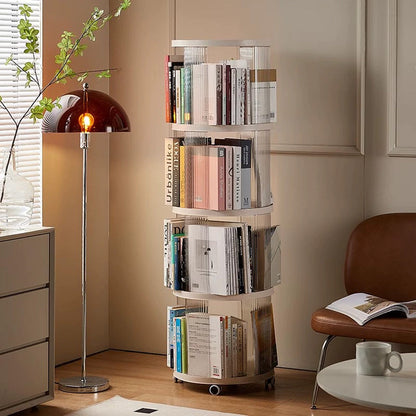 رف تخزين حديث متعدد الطبقات يدور 360 درجة