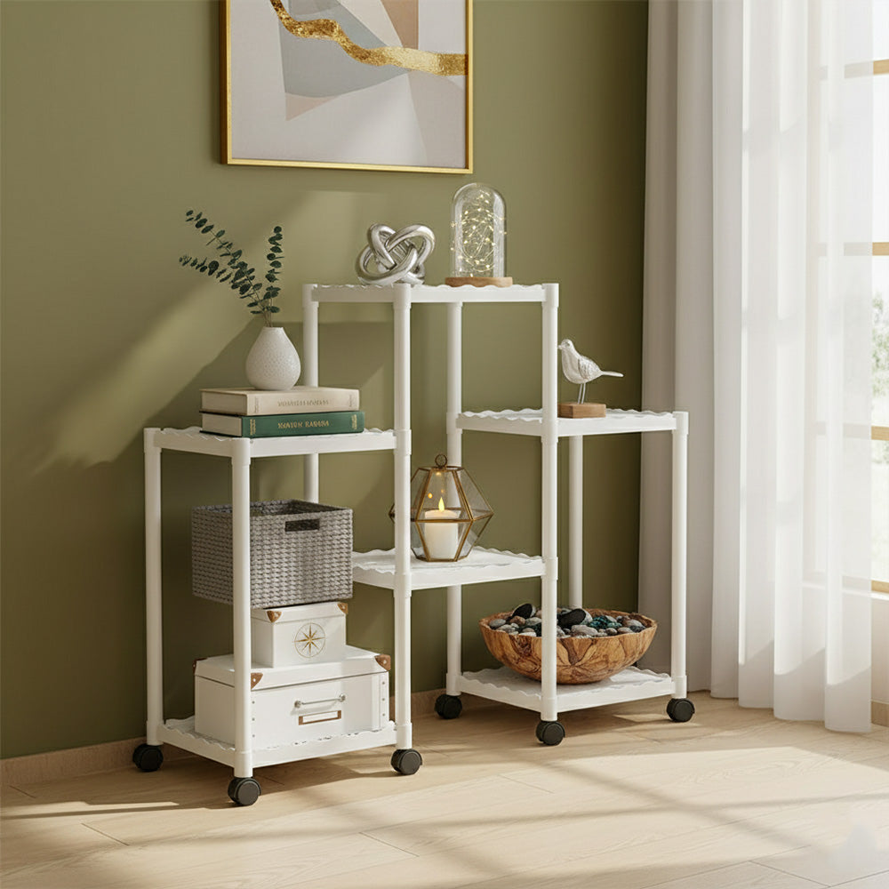 رف تخزين بطبقات مدموجة