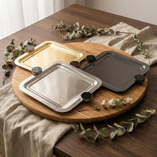 صينية تقديم مربعة كبيرة Alkuwaity Al Awal الكويتي الأول