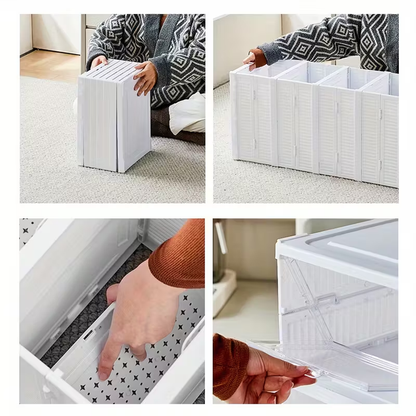 خزانة الأحذية الذكية القابلة للطي