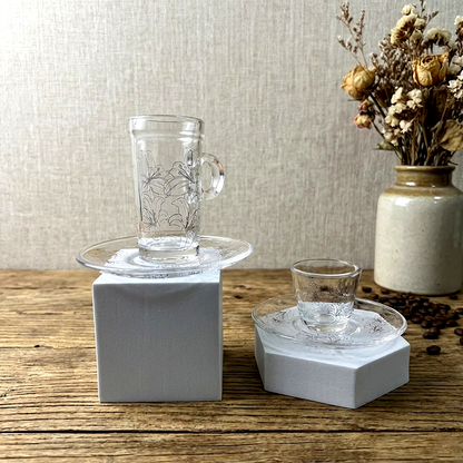 طقم استكانة وفنجان 18قطعة Diva Lady