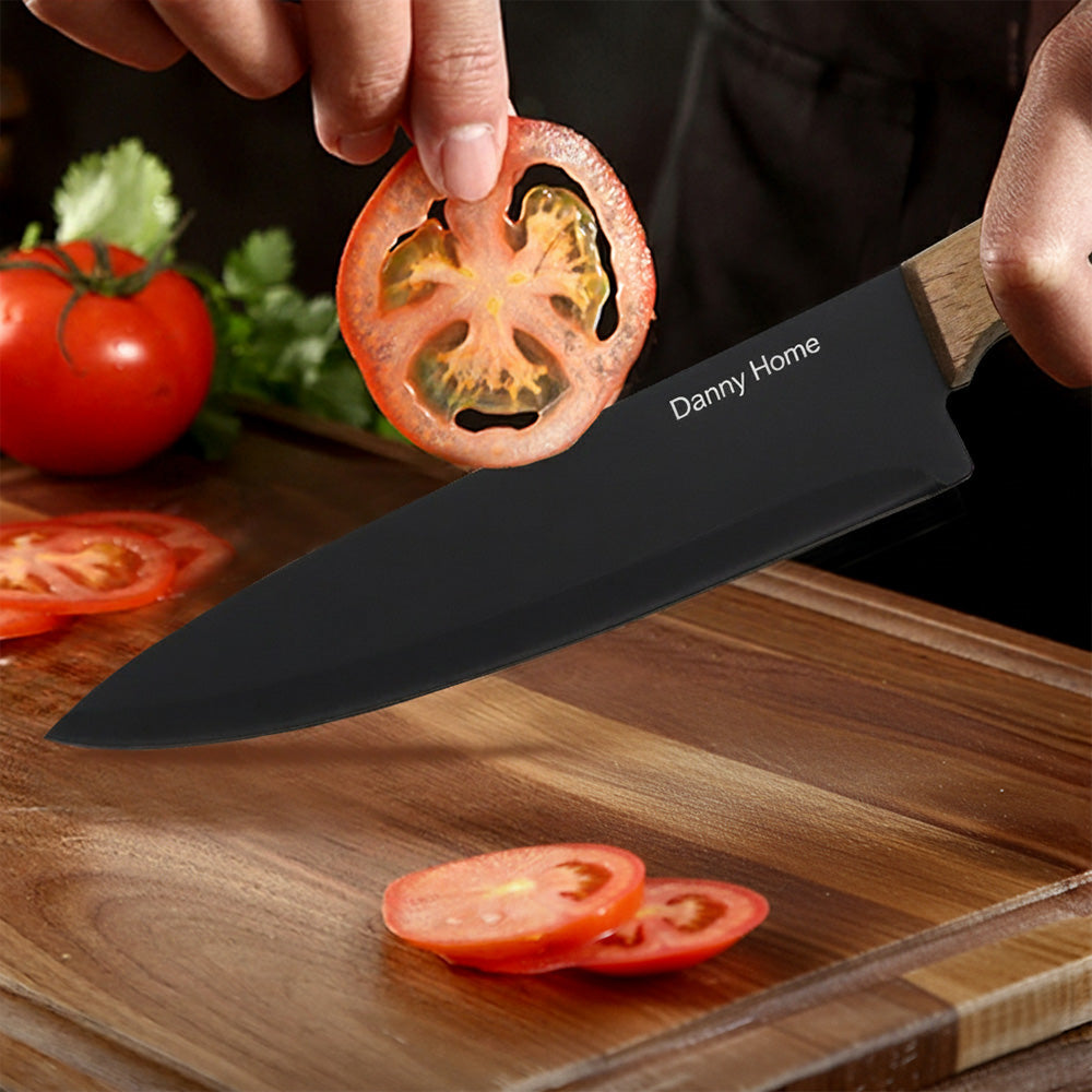 سكين طاهي من الفولاذ المقاوم للصدأ 33 سم