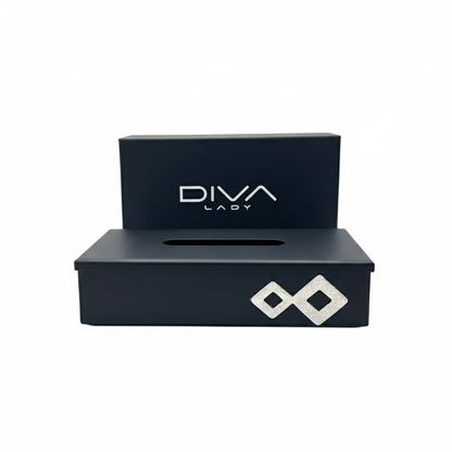 علبة مناديل معدن فاخرة