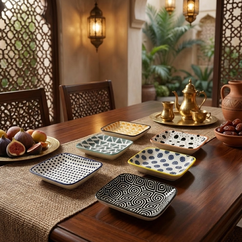 طقم أطباق صوص سيراميك