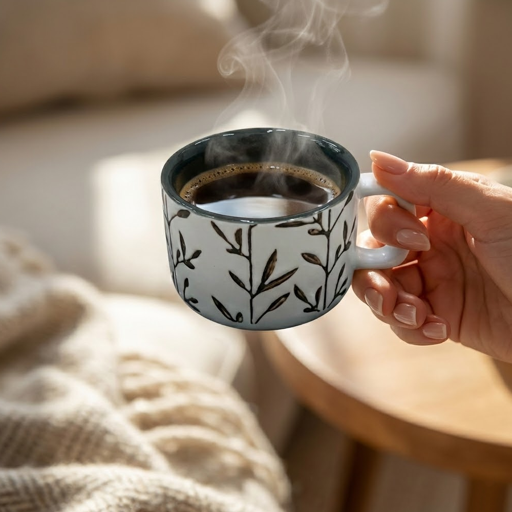 طقم فناجين وصحون قهوة 12 قطعة Diva Lady