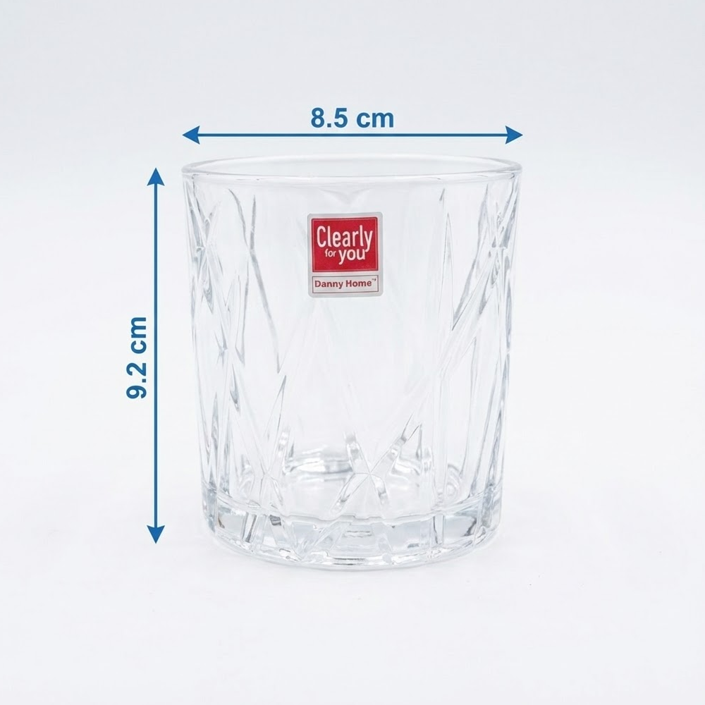 طقم اكواب تقديم زجاجية Diva Lady