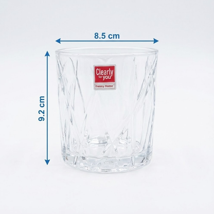 طقم اكواب تقديم زجاجية Diva Lady