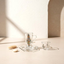 طقم استكانة وفنجان 18قطعة Diva Lady