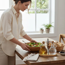 موزع الخل والزيت مع سدادة فلين