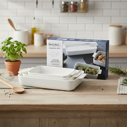 طقم سيراميك مستطيل