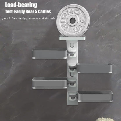 رف حمام قابل للدوران