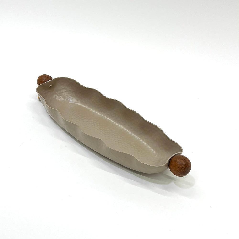 صينية تقديم بيضاوية صغيرة