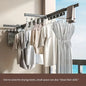 رف تجفيف الملابس المثبت على الجدار
