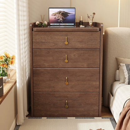 خزانة خشبية مع مرآة مخفية