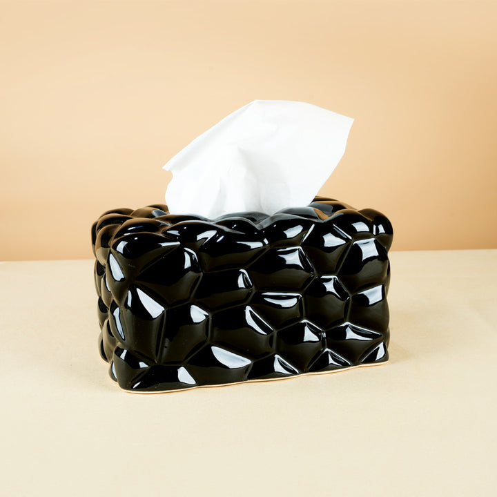 Porcelain tissue box