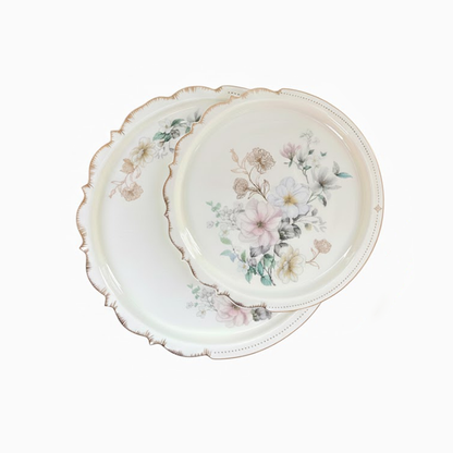 طقم أطباق مائدة فاخر 24 قطعة