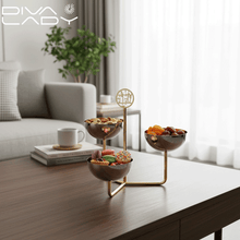 طقم تقديم من ثلاثة أطباق