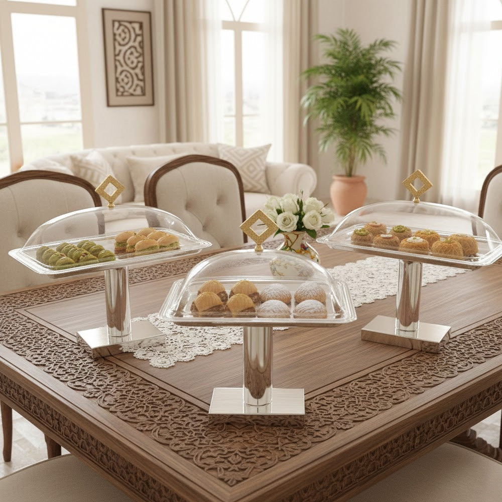 ماعون تقديم حلويات Alkuwaity Al Awal الكويتي الأول