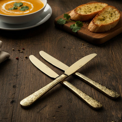 سكينة مائدة مزركش فاخرة