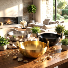 وعاء تقديم معدني كبير Diva Lady