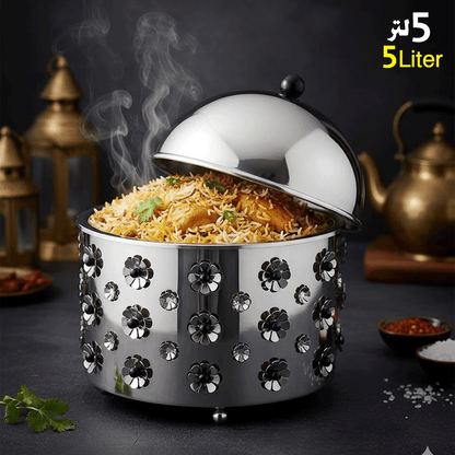 سخان طعام ستانلس ستيل