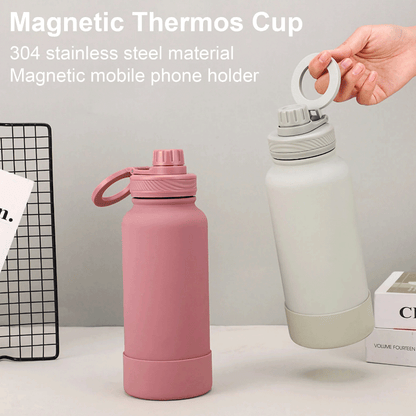 قارورة حرارية مع ستاند هاتف 1000/1200 ملل