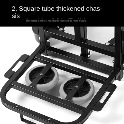 عربة تحميل ب 6 عجلات