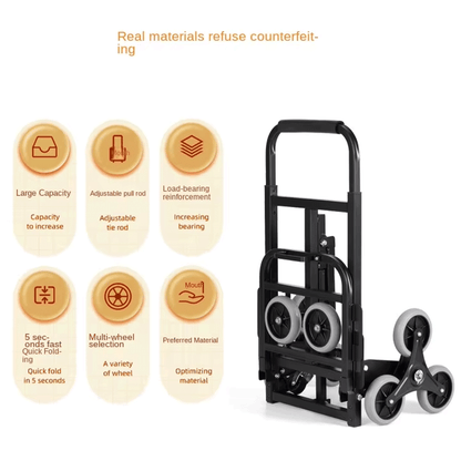 عربة تحميل ب 6 عجلات