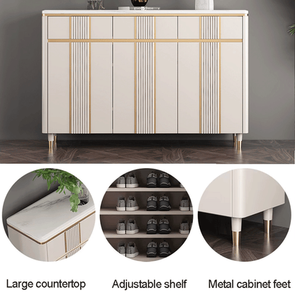 خزانة أحذية خشبية فاخرة