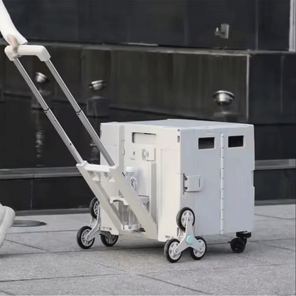 عربة وطاولة تخييم قابلة للطي