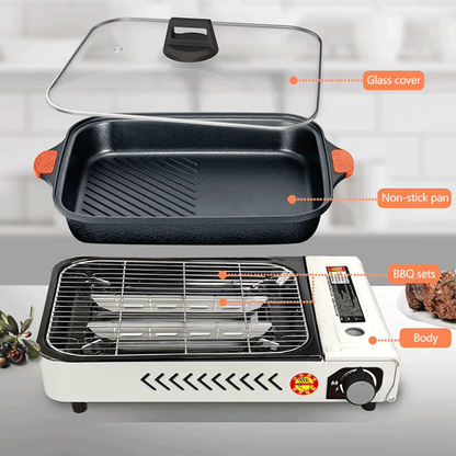 موقد غاز محمول بإشعال إلكتروني