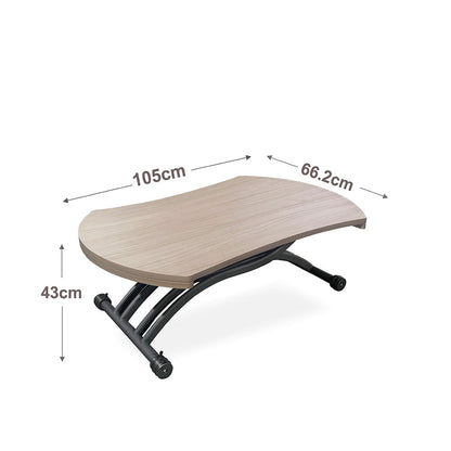 طاولة قهوة  قابلة للتعديل والتوسيع