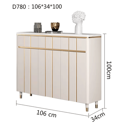 خزانة أحذية خشبية فاخرة