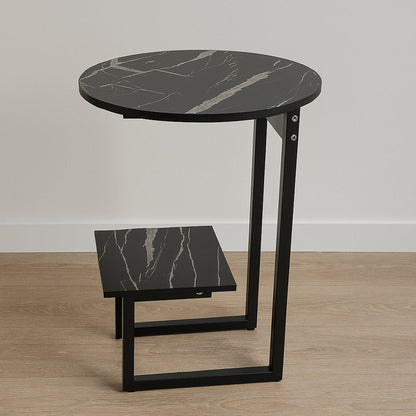 طاولة جانبية دائرية