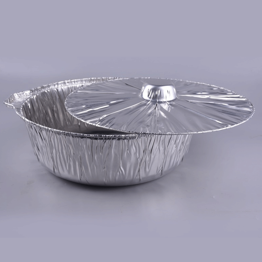 أواني طهي ألومنيوم بغطاء