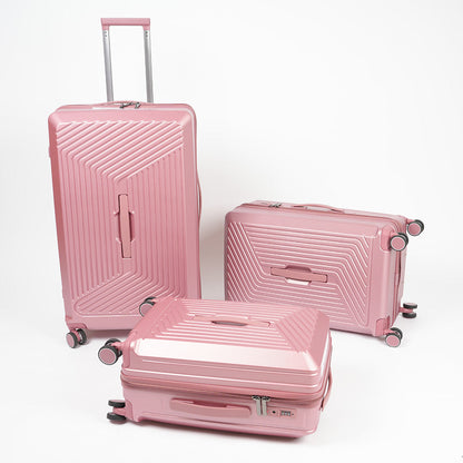 مجموعة حقائب سفر من 3 قطع مصنوعة من مادة البولي