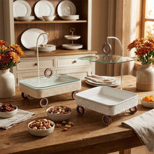 سخان طعام بقاعدة عجلات سعة 2.5 لتر