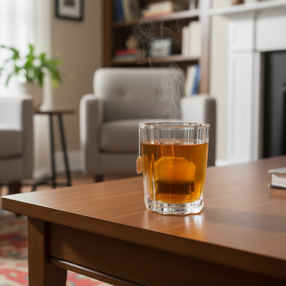 طقم أكواب زجاجية كلاسيكية – 4 قطع (245 مل)