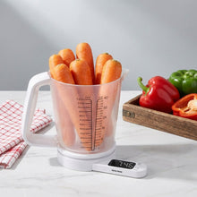 ميزان مطبخ مع كوب قياس