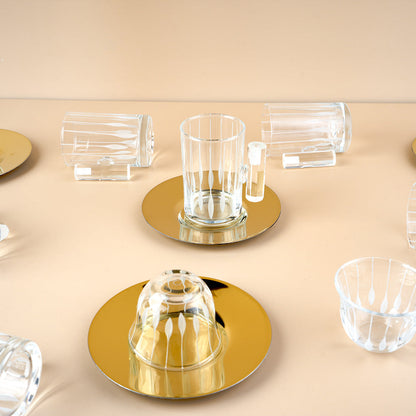 طقم استكانة مع فنجان