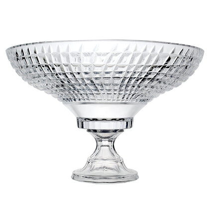 وعاء تقديم مع قاعدة كريستالية - 35.2 سم