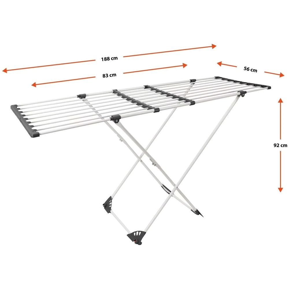 حامل تجفيف ملابس قابل للطي